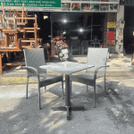 Bàn ghế giả mây BGM009