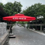 Dù lệch tâm vuông 3m – Giải pháp che nắng sang trọng, bền bỉ cho mọi không gian