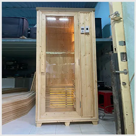Lắp đặt Phòng Xông Hơi khô trọn gói cho 1 Người, Giá tốt, Bảo hành 24 tháng