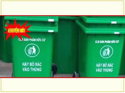 Phân phối Thùng rác nhựa HDPE 360 lít 