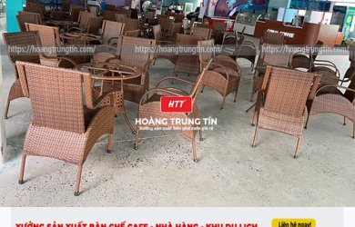 Nơi cung cấp bàn ghế nhựa giả mây giá rẻ và chất lượng